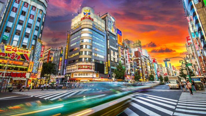 Shibuya Crossing - Nhật Bản