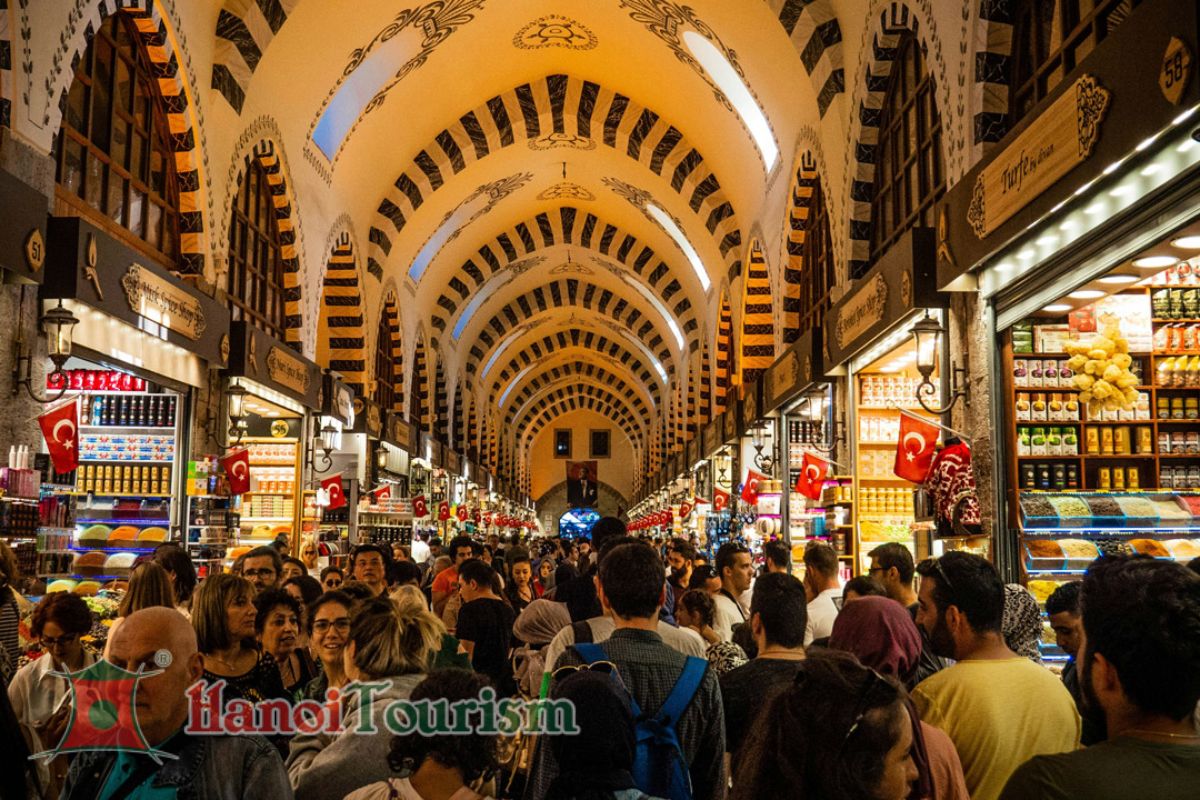 Chợ Grand Bazaar - Istanbul - Thổ Nhĩ Kỳ