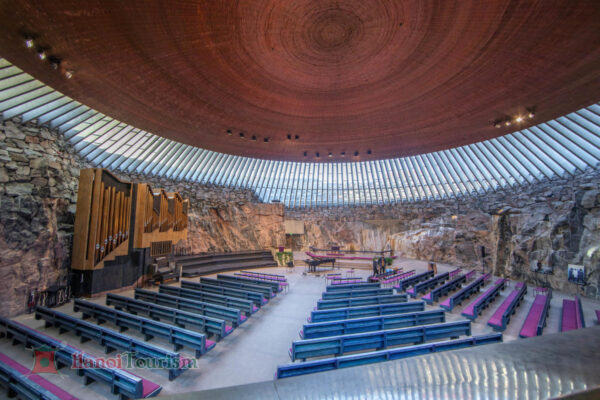 Nhà thờ Temppeliaukio (Rock) – Helsinki- Phần Lan